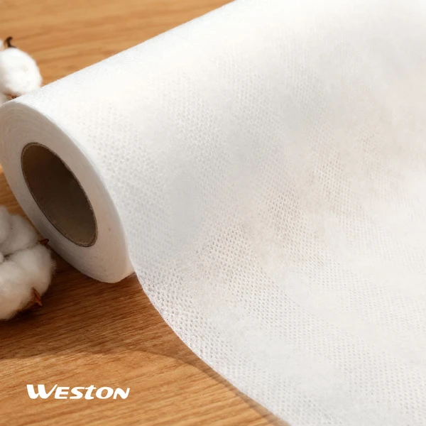 100% Cotton Nonwoven Topsheet Material By Weston